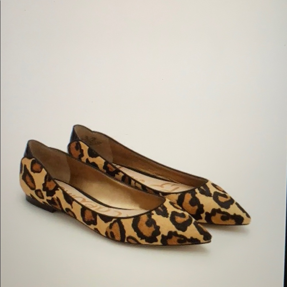 Sam Edelman Leopard Flats